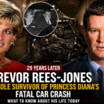 Trevor Rees-Jones and Princess Diana featured in a news graphic about the 1997 fatal car crash