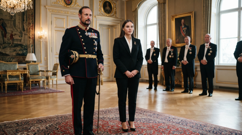 Princess Ingrid Alexandra of Norway Makes First Appearance Following Death of Her Grandfather King Harald 3 image 22