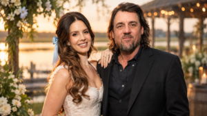 Lana Del Rey and Jeremy Dufrene at their Louisiana wedding