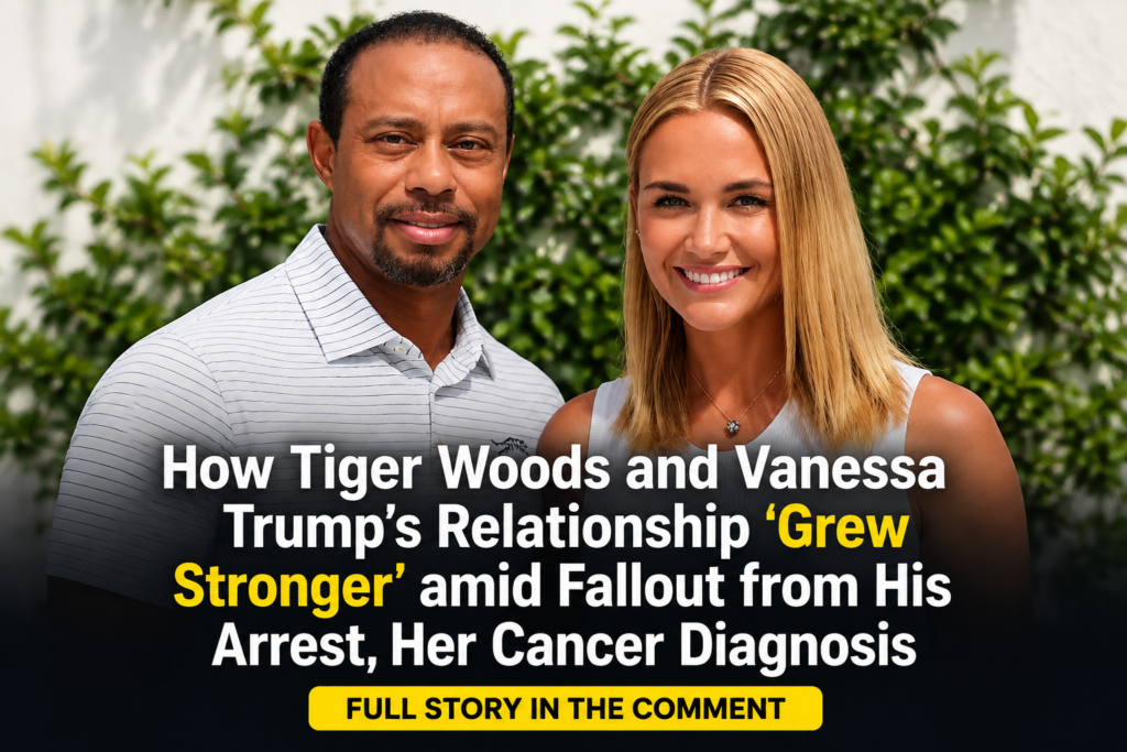 Tiger Woods and Vanessa Trump relationship update showing the couple together