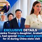 Arabella Kushner during Xi Jinping’s 2026 White House state visit