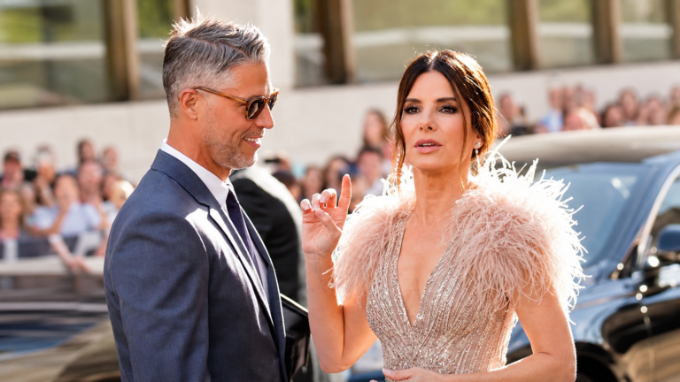 Sandra Bullock and Bryan Randall during their relationship as she opens up about his ALS battle