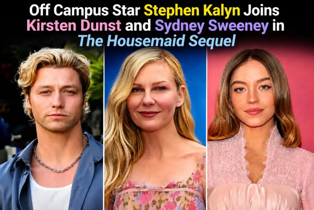 Stephen Kalyn Joins The Housemaid’s Secret Sequel Cast