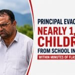 Nepal school principal Rajendra Dawadi helped evacuate hundreds of students before a flash flood destroyed the school