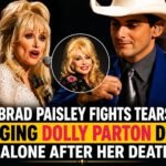 Brad Paisley performs an emotional tribute to Dolly Parton after her death