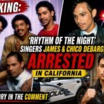 James and Chico DeBarge arrested in Burbank California following a police investigation involving suspected controlled substance possession