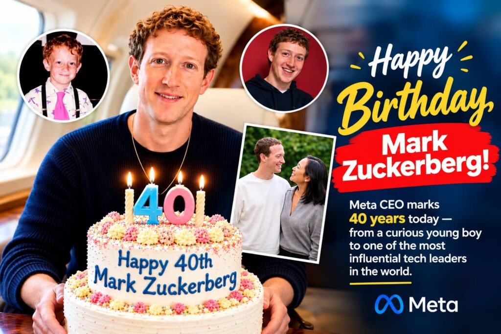 Mark Zuckerberg at 40, Facebook founder and Meta CEO