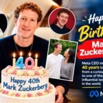 Mark Zuckerberg at 40, Facebook founder and Meta CEO