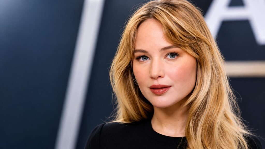 Jennifer Lawrence discusses scarves and cosmetic procedures