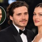 Nicola Peltz on the red carpet during a moment involving Brooklyn Beckham