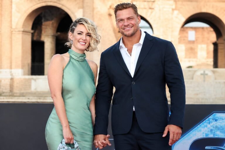Catherine Ritchson and Alan Ritchson with their family