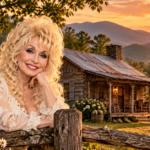 Dolly Parton childhood home in Tennessee with Smoky Mountain cabin and country music roots