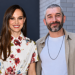 Natalie Portman and Tanguy Destable as the actress welcomes her third baby