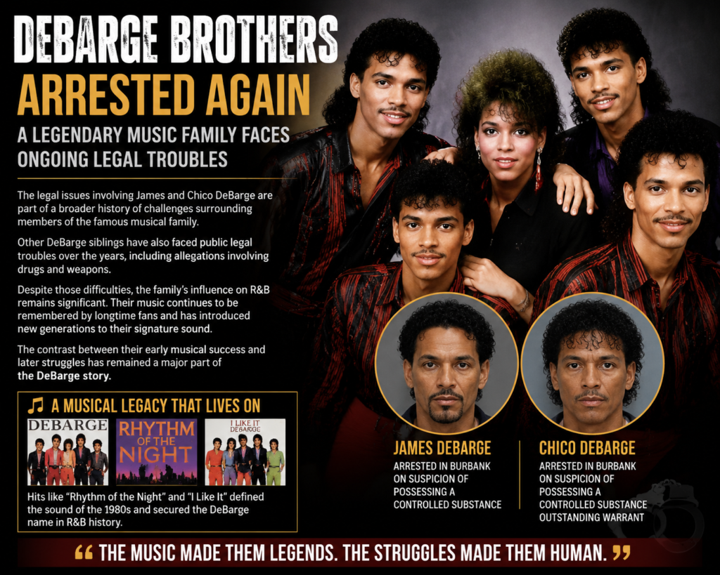 James and Chico DeBarge Arrested in California as R&B Legends Face New Legal Trouble 5 f9ce8904 8381 4dc1 b8d8 e59b70f5f76a