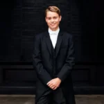 Prince George wearing his Eton College uniform on his first day