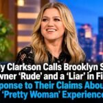 Kelly Clarkson discusses her Pretty Woman shopping experience and dispute with a Brooklyn store owner.